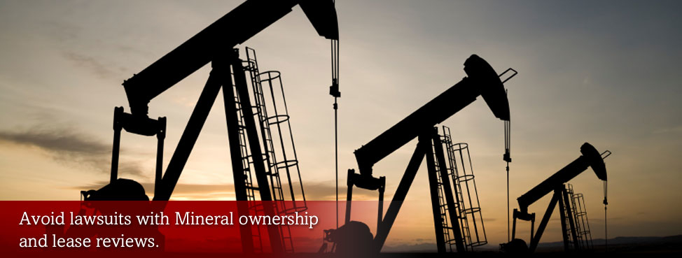 Oil and gas attorney Services